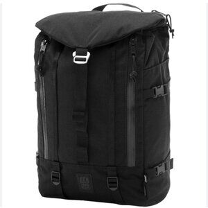 TOPO Designs Mountain 21L Backpack Black Cordura Unisex Travel Hiking Padded